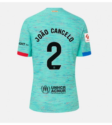 Barcelona Joao Cancelo #2 Tredje Tröja Dam 2023-24 Kortärmad